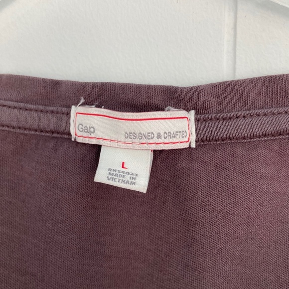 Gap Women’s 3/4 sleeve T- Shirt Size Large - Picture 2 of 2